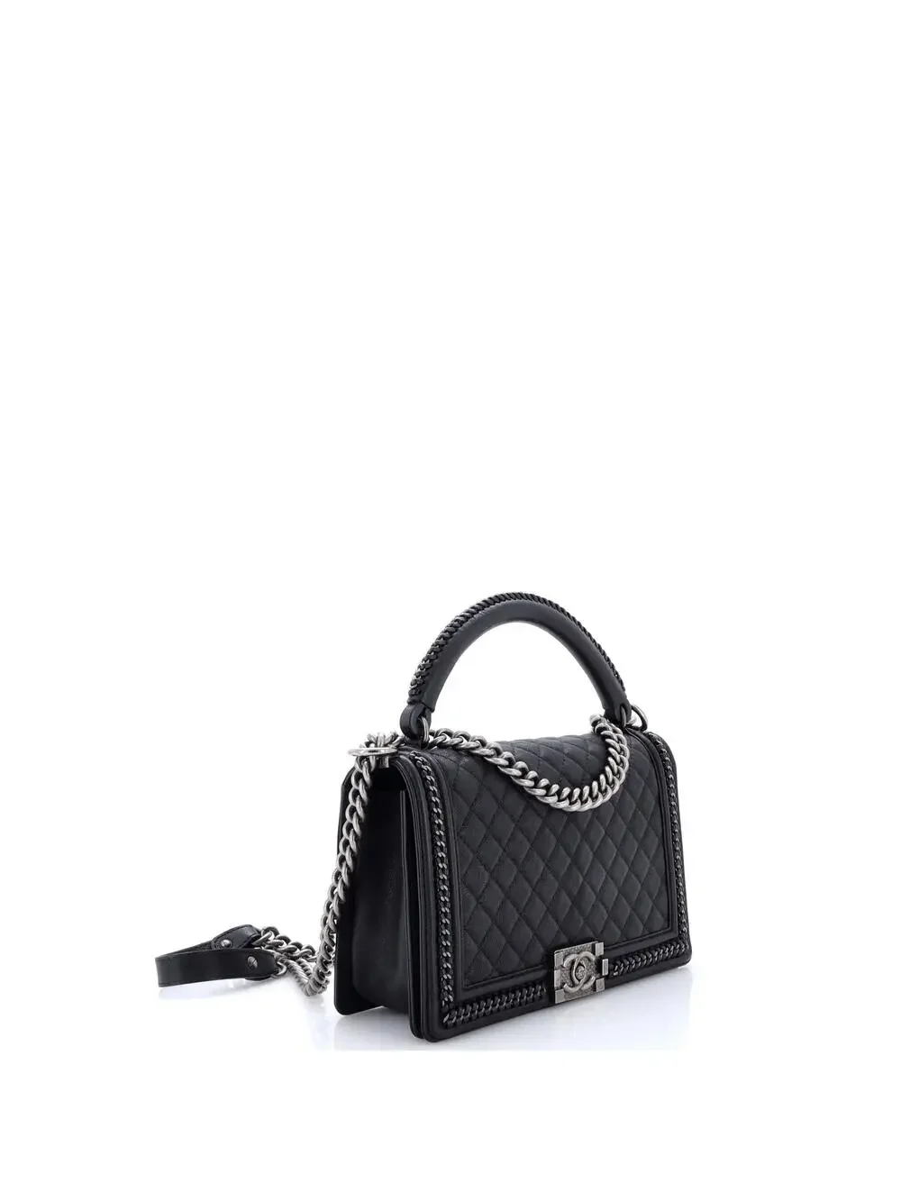 Chanel Chain Handle Boy Flap Bag #287611C46B